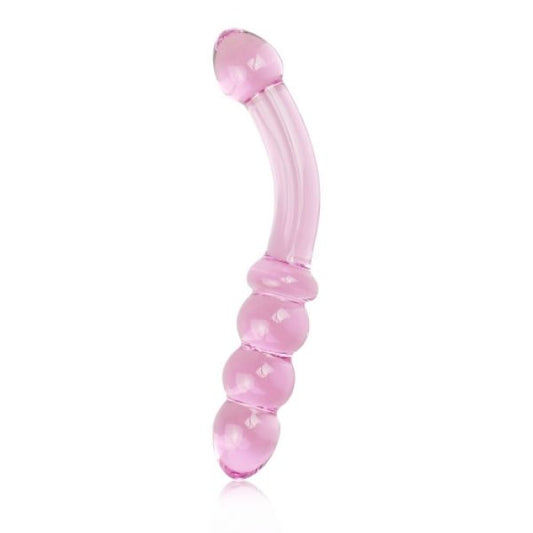 Glass Dildo Pink Glass Romance Glass Dildo Pink Glass Romance - UABDSM
