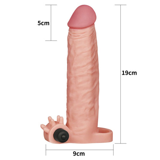 Pleasure X Tender Vibrating Penis Sleeve - UABDSM