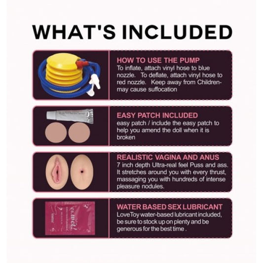 Silicone Sex Doll Silicone Boobie Super Love Doll - UABDSM