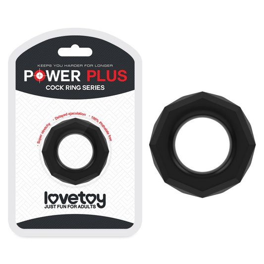Black Power Plus Cockring Black Power Plus Cockring - UABDSM