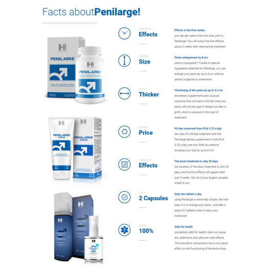 Preparation For Penis Enlargement Penilarge 60pcs - UABDSM