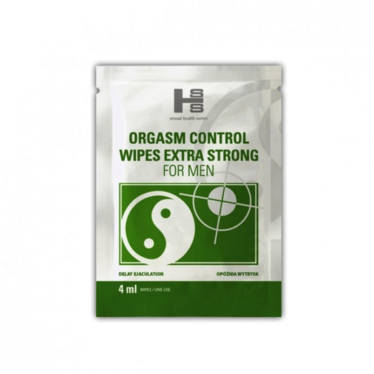 Means For Delaying Ejaculation Orgasm Control Wipes 6pcs - UABDSM