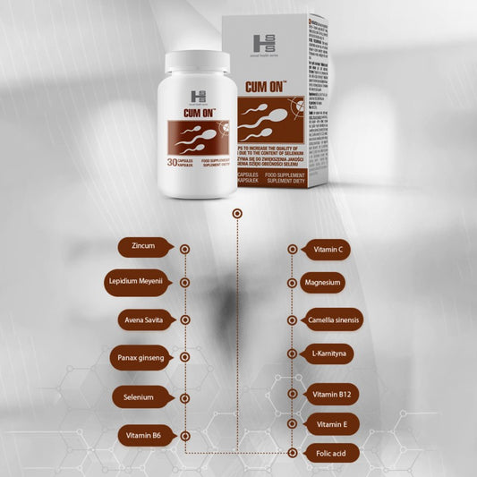 Sperm Booster Cum On 30pcs - UABDSM