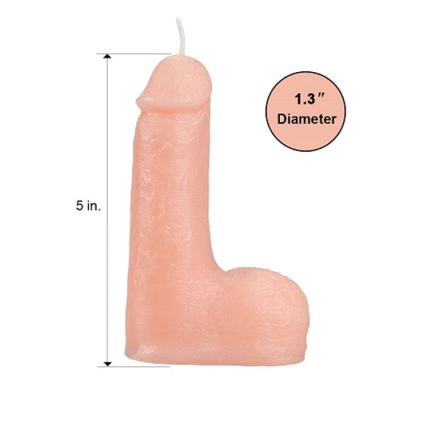 Candle For Sexual Games Flesh In The Form Of A Penis Bondage Fetish Candles - UABDSM