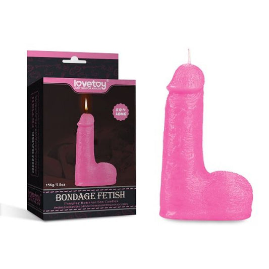 Candle For Sexual Games Pink In The Form Of A Penis Bondage Fetish Candles Candle For Sexual Games Pink In The Form Of A Penis Bondage Fetish Candles - UABDSM