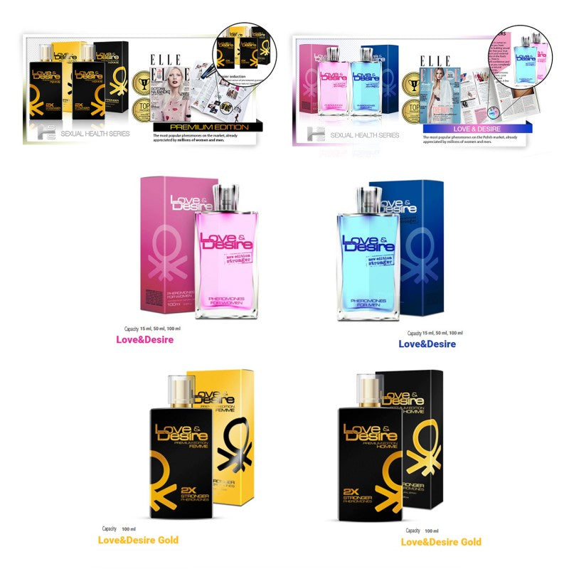 Pheromones For Men Love And Desire For Him 100ml - UABDSM