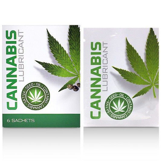 Cannabis Lubricant Water-based Sachets 6pcs 4ml Cannabis Lubricant Water-based Sachets 6pcs 4ml - UABDSM
