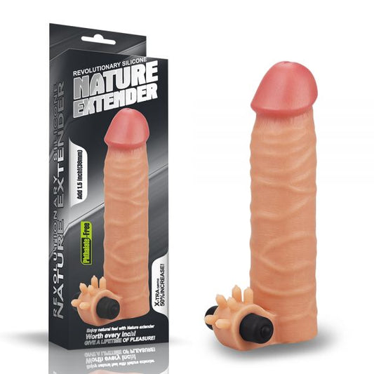 Nozzle Extending With Vibration Body Revolutionary Silicone Nature Extender Nozzle Extending With Vibration Body Revolutionary Silicone Nature Extender - UABDSM