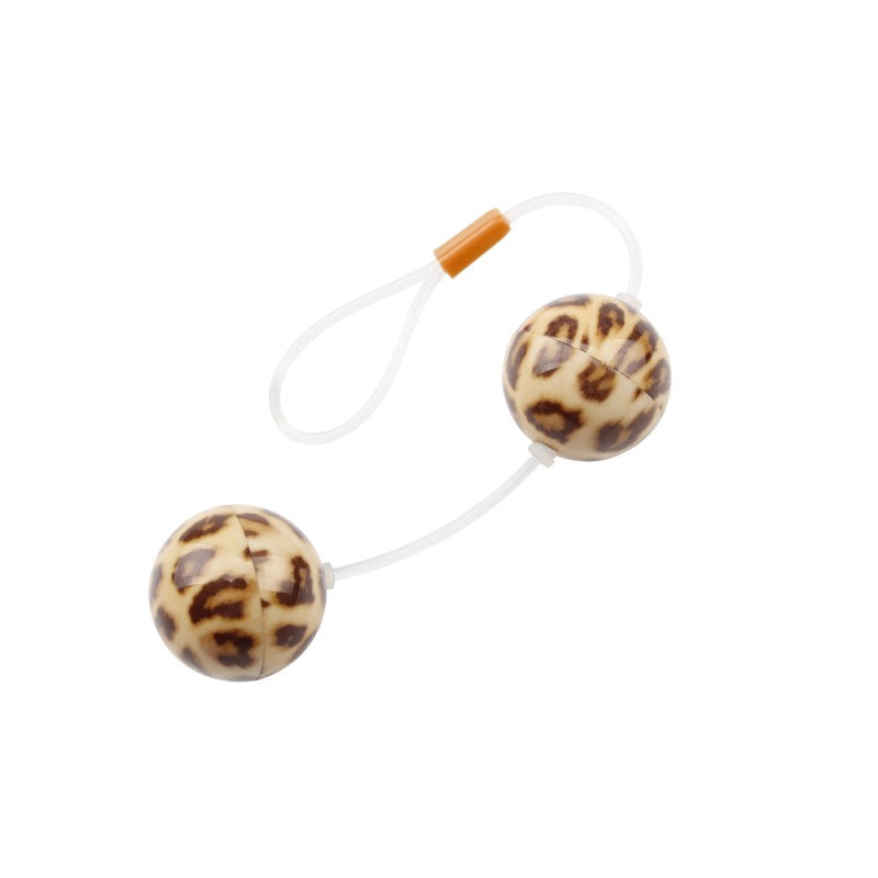 Vaginal Balls On A Rope Hi-Basic Leopard Ball - UABDSM