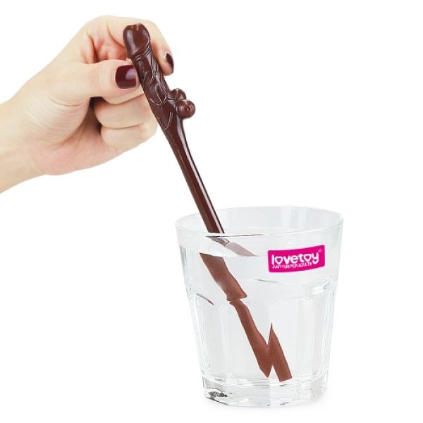 Original Willy Straws Brown Straws Set In The Shape Of A Penis 9 Pcs - UABDSM