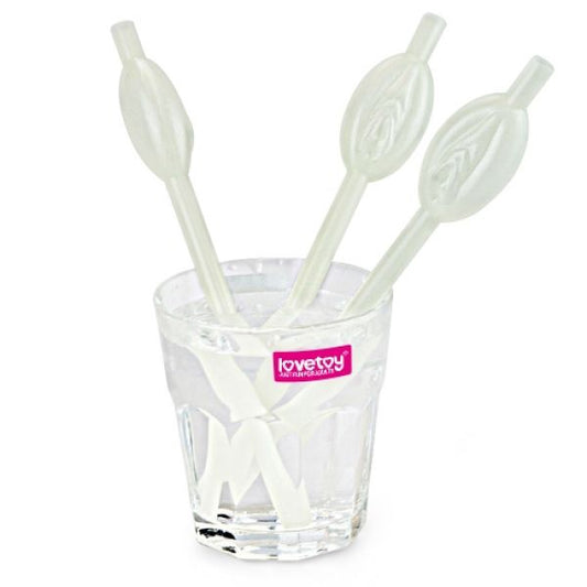 Glow In The Dark Pussy Straws Cocktail Straws 9pcs Glow In The Dark Pussy Straws Cocktail Straws 9pcs - UABDSM