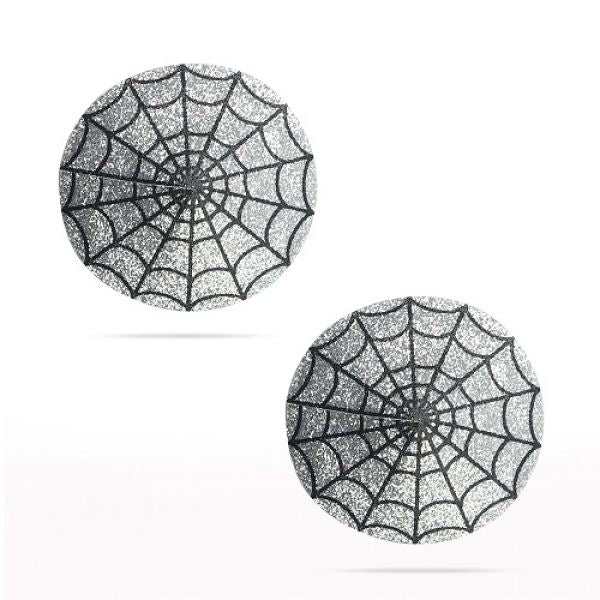 Reusable Spider Glittering Sexy Nipple Pasties - UABDSM
