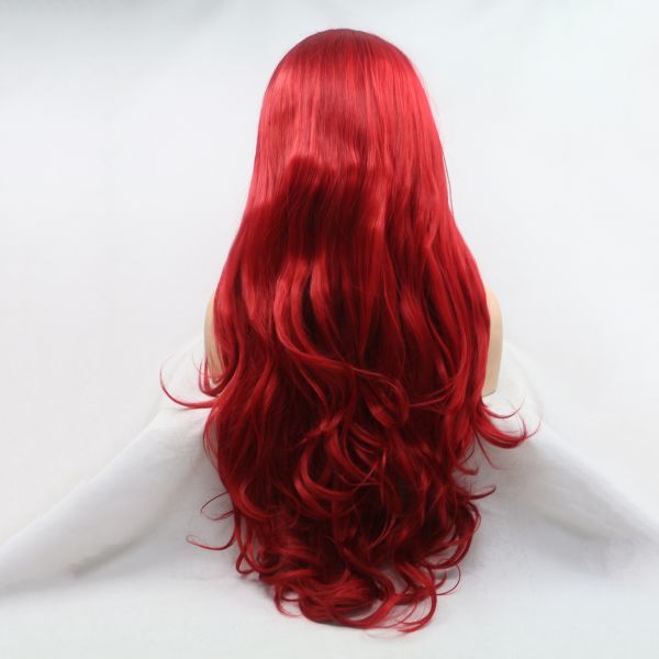 Wig ZADIRA Red Female Long Wavy - UABDSM