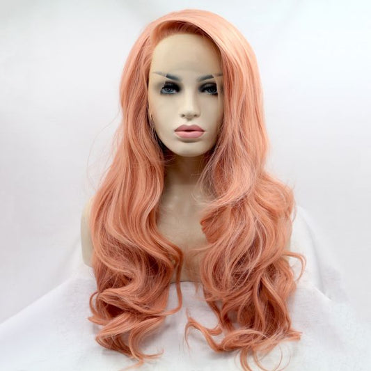 Wig ZADIRA Coral Long Wig With Soft Curls Wig ZADIRA Coral Long Wig With Soft Curls - UABDSM
