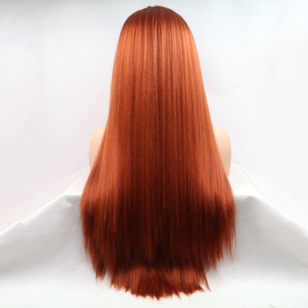 Wig ZADIRA Red Female Long Straight - UABDSM