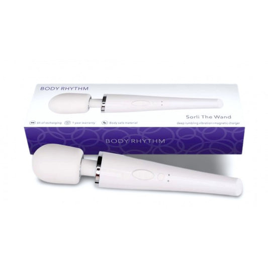Vibration Stimulator For Women Magic Wand Sorli White (very Powerful) Vibration Stimulator For Women Magic Wand Sorli White (very Powerful) - UABDSM
