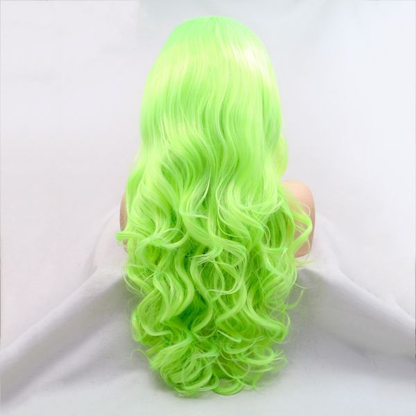 Wig ZADIRA Green Female Long Wavy - UABDSM