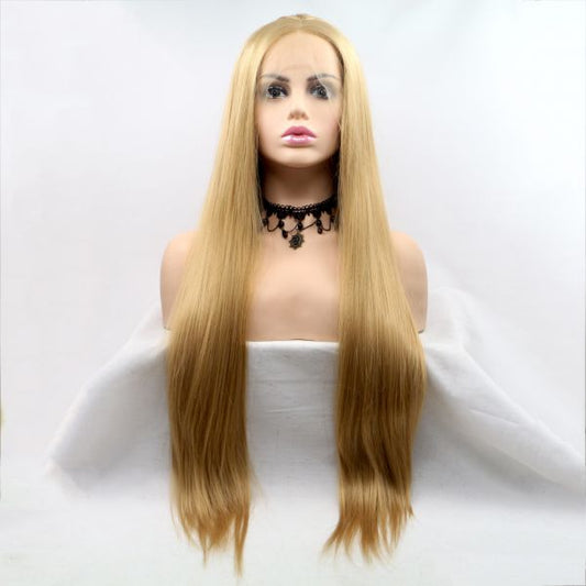 Wig ZADIRA Caramel Blond Women Long Straight Wig ZADIRA Caramel Blond Women Long Straight - UABDSM