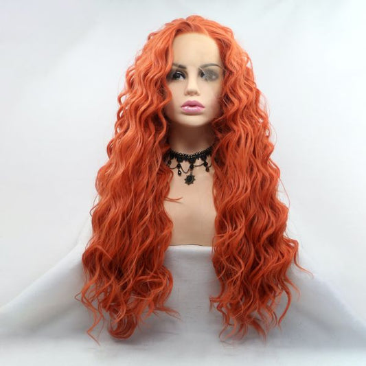 Wig ZADIRA Red Female Long Curly Wig ZADIRA Red Female Long Curly - UABDSM