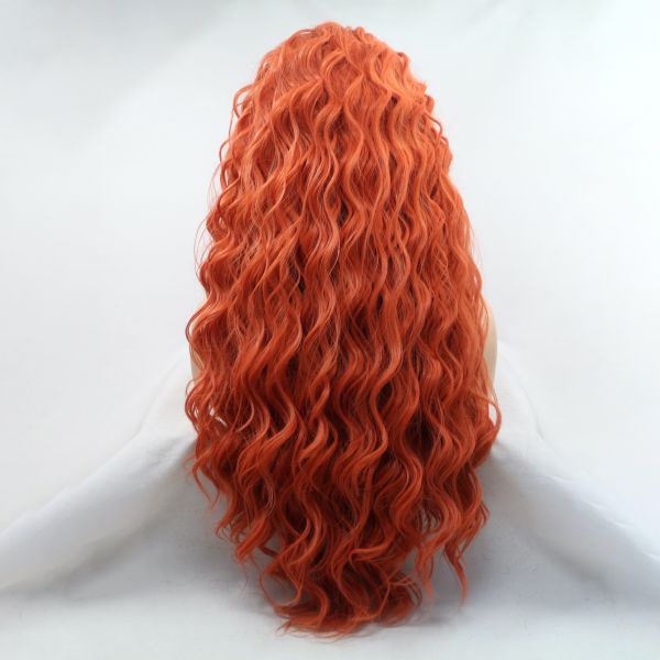 Wig ZADIRA Red Female Long Curly - UABDSM