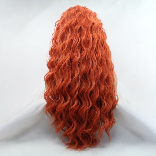 Wig ZADIRA Red Female Long Curly - UABDSM