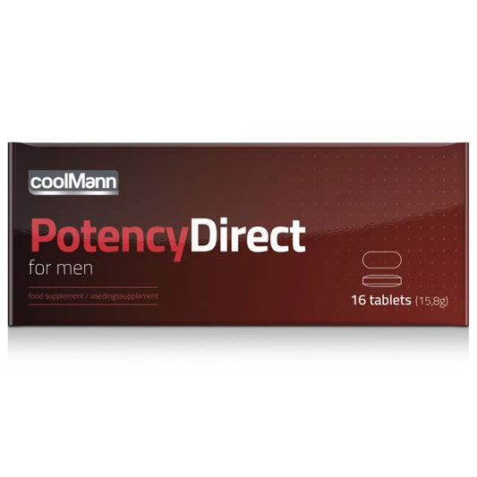 Tablets For Potency CoolMann Male Potency Direct 16pcs Tablets For Potency CoolMann Male Potency Direct 16pcs - UABDSM
