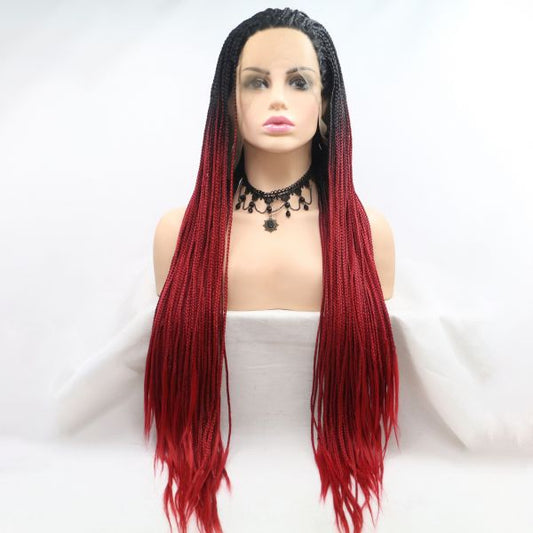 Long Wig ZADIRA Red Afro With Ombre Long Wig ZADIRA Red Afro With Ombre - UABDSM
