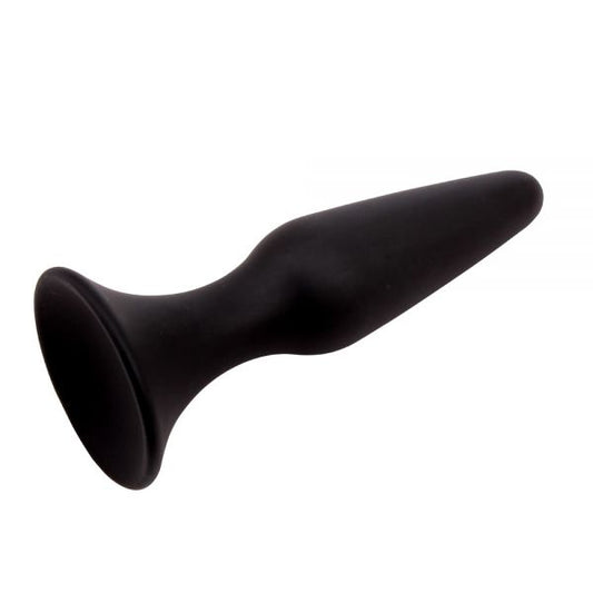 Silicone Plug Large Black Butt Plug - UABDSM
