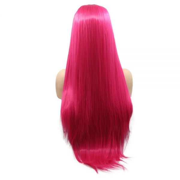 Wig ZADIRA Fuchsia Female Long Straight - UABDSM