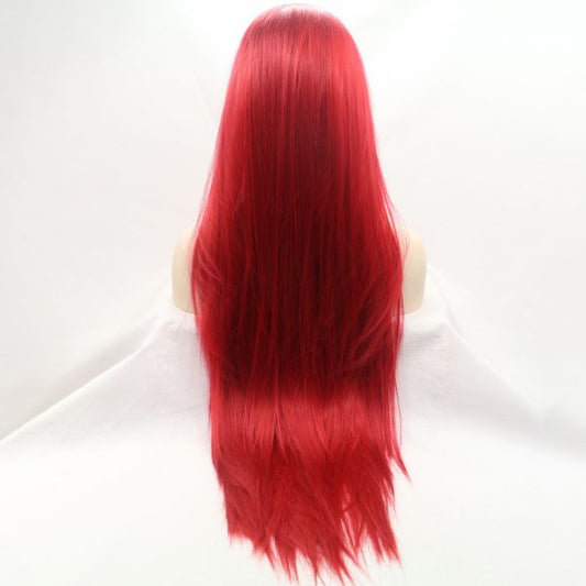 Wig ZADIRA Red Female Straight Long - UABDSM