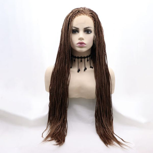 Wig ZADIRA Warm Brown Afro Women Long Wig ZADIRA Warm Brown Afro Women Long - UABDSM