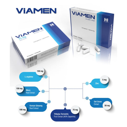 Preparation For Potency And Erection Viamen 10 Pcs - UABDSM
