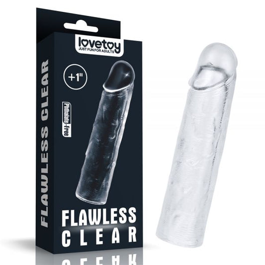 Flawless Clear Penis Sleeve 3cm - UABDSM