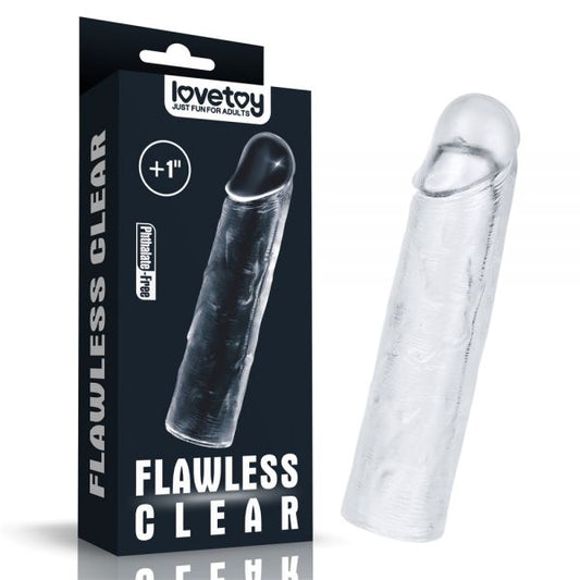 Flawless Clear Penis Sleeve 3cm Flawless Clear Penis Sleeve 3cm - UABDSM