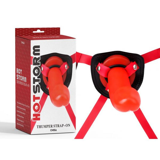 Red Strapon Strapon Thumper Red Strapon Strapon Thumper - UABDSM