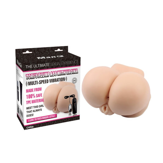 Vibrating Masturbator For Men Toris Plump Ass With Vagina Vibrating Masturbator For Men Toris Plump Ass With Vagina - UABDSM