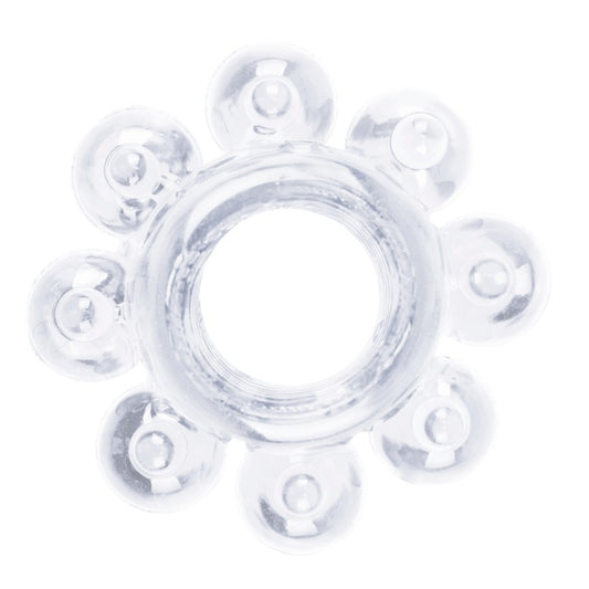 A Set Of Transparent Erection Rings Of Various Shapes Cock Rings Set - UABDSM