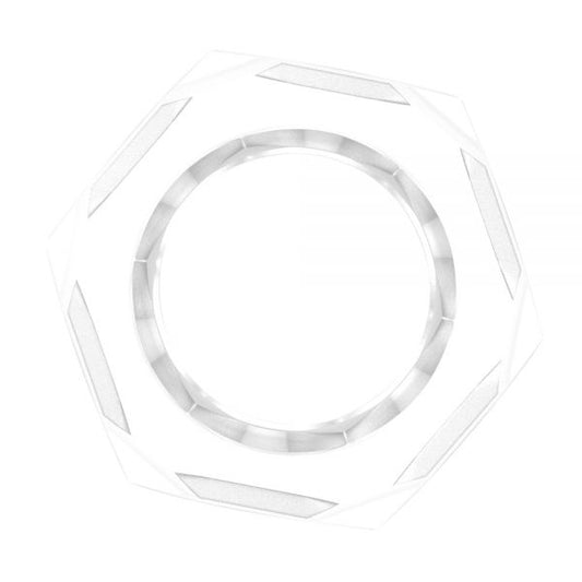 Transparent Cock Ring Nust Bolts Cock Ring - UABDSM