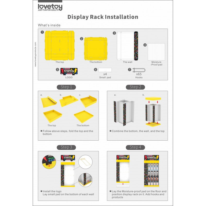 Lovetoy Display Rack - UABDSM
