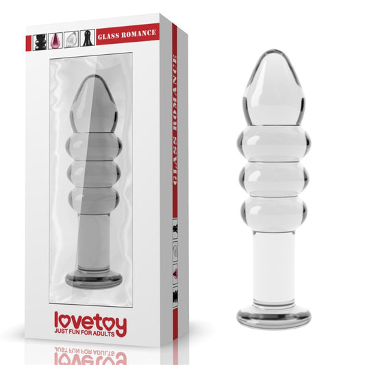 Anal Glass Dildo Transparent Glass Romance Anal Glass Dildo Transparent Glass Romance - UABDSM