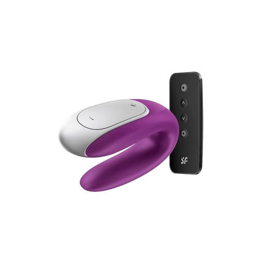 Double Fun Satisfyer Purple Couple Stimulator Double Fun Satisfyer Purple Couple Stimulator - UABDSM
