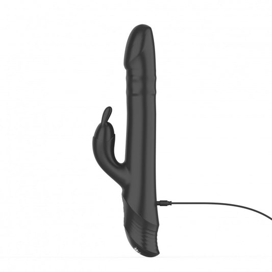 Drywell Balls Rabbit Vibrator Black - UABDSM