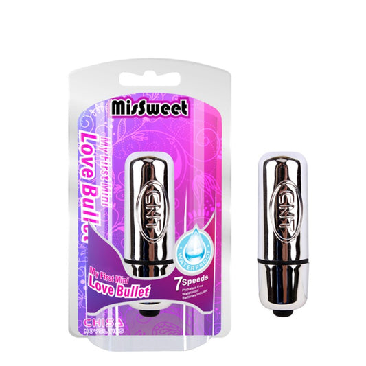 Silver Vibro Bullet For Girls My First Mini Love Silver Vibro Bullet For Girls My First Mini Love - UABDSM