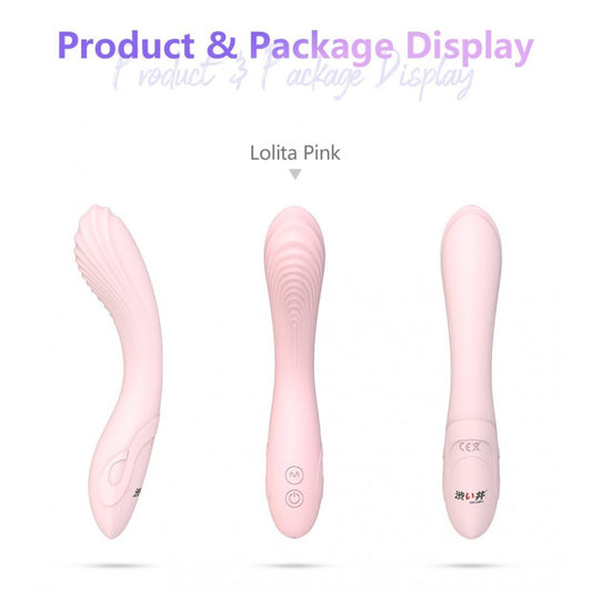Pink Flexible Bending G-Spot Vibrator - UABDSM