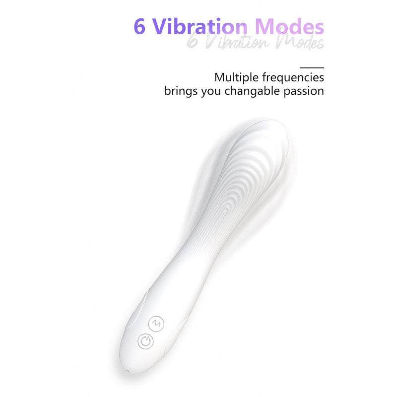Pink Flexible Bending G-Spot Vibrator - UABDSM