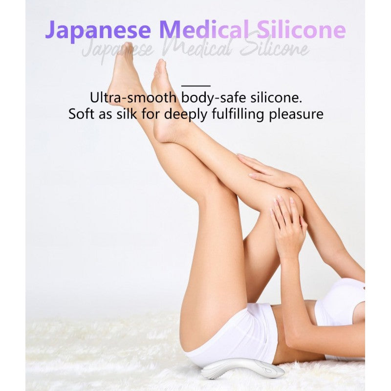 White Flexible Bending G-Spot Vibrator - UABDSM