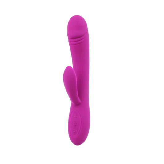 Violet Gentle Vibrator With Clitoral Stimulator Romp Vibe - UABDSM