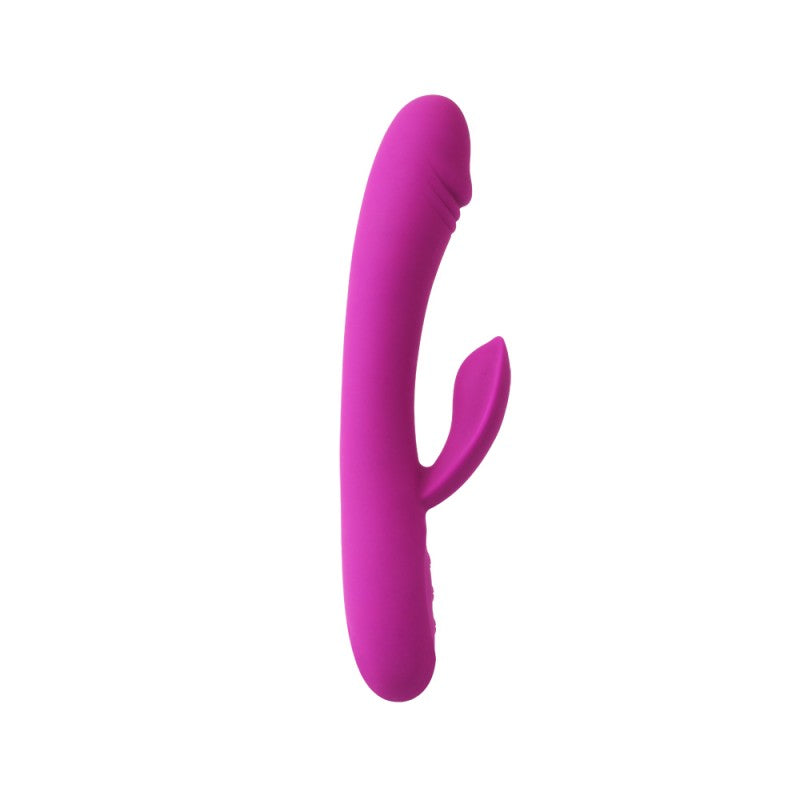 Violet Gentle Vibrator With Clitoral Stimulator Romp Vibe - UABDSM