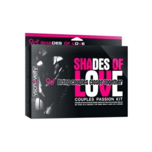5-piece Set For Bdsm Games Black-and-red Leopard Shades Of Love - UABDSM