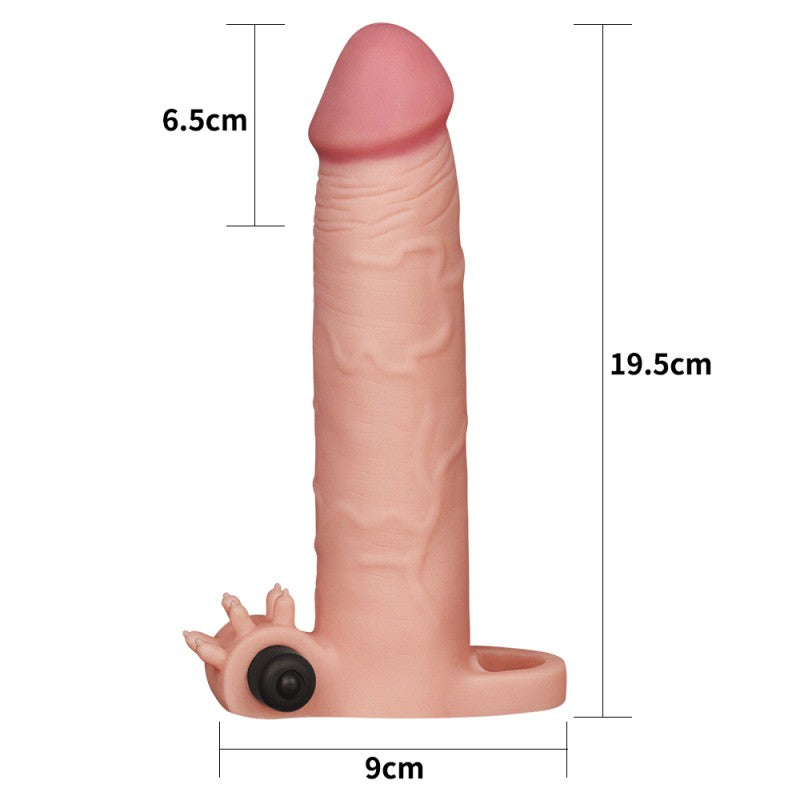 Pleasure X Tender Vibrating Penis Sleeve - UABDSM